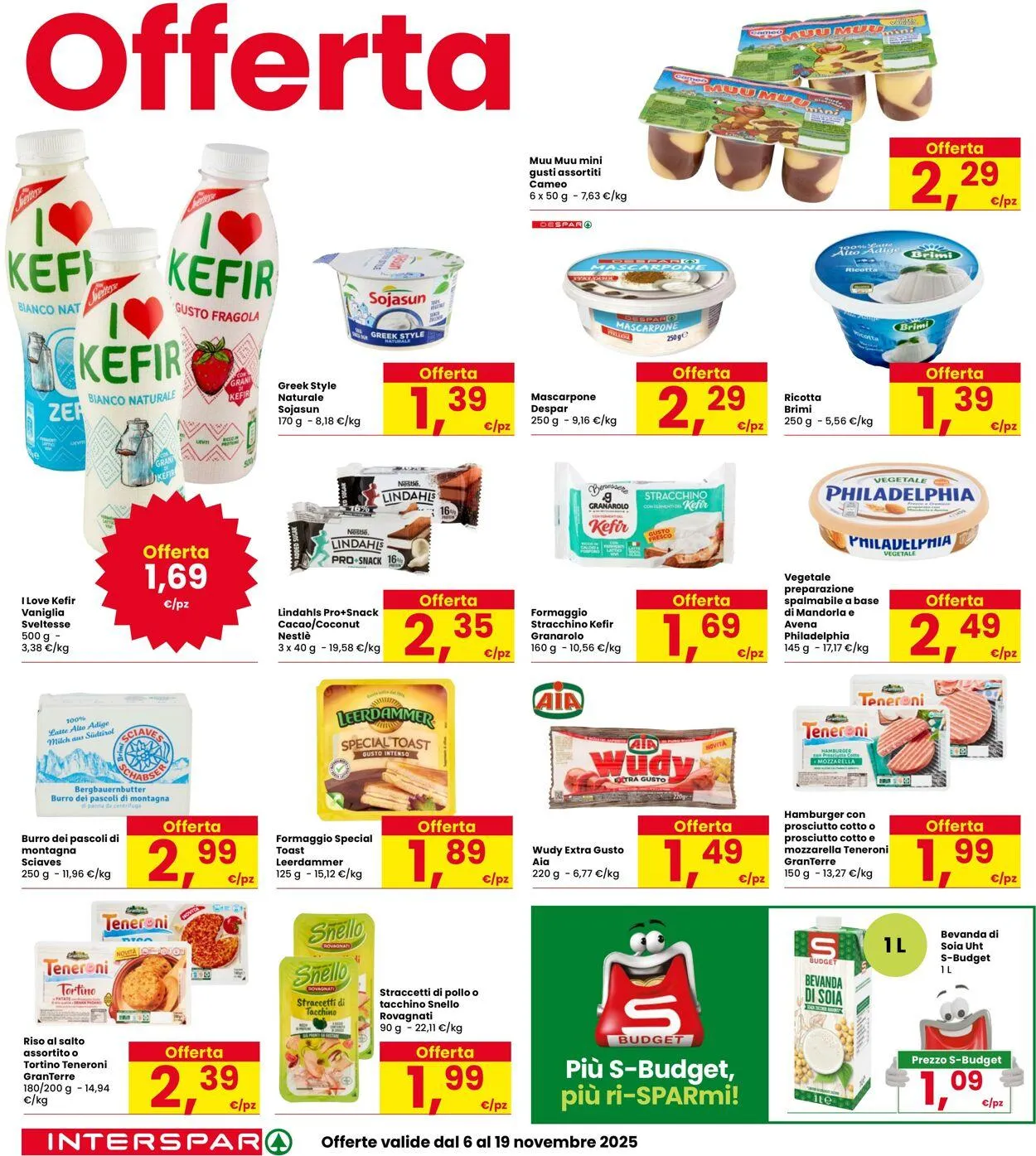 Interspar Volantino attuale da 6 novembre a 19 novembre di 2025 - Pagina del volantino 18