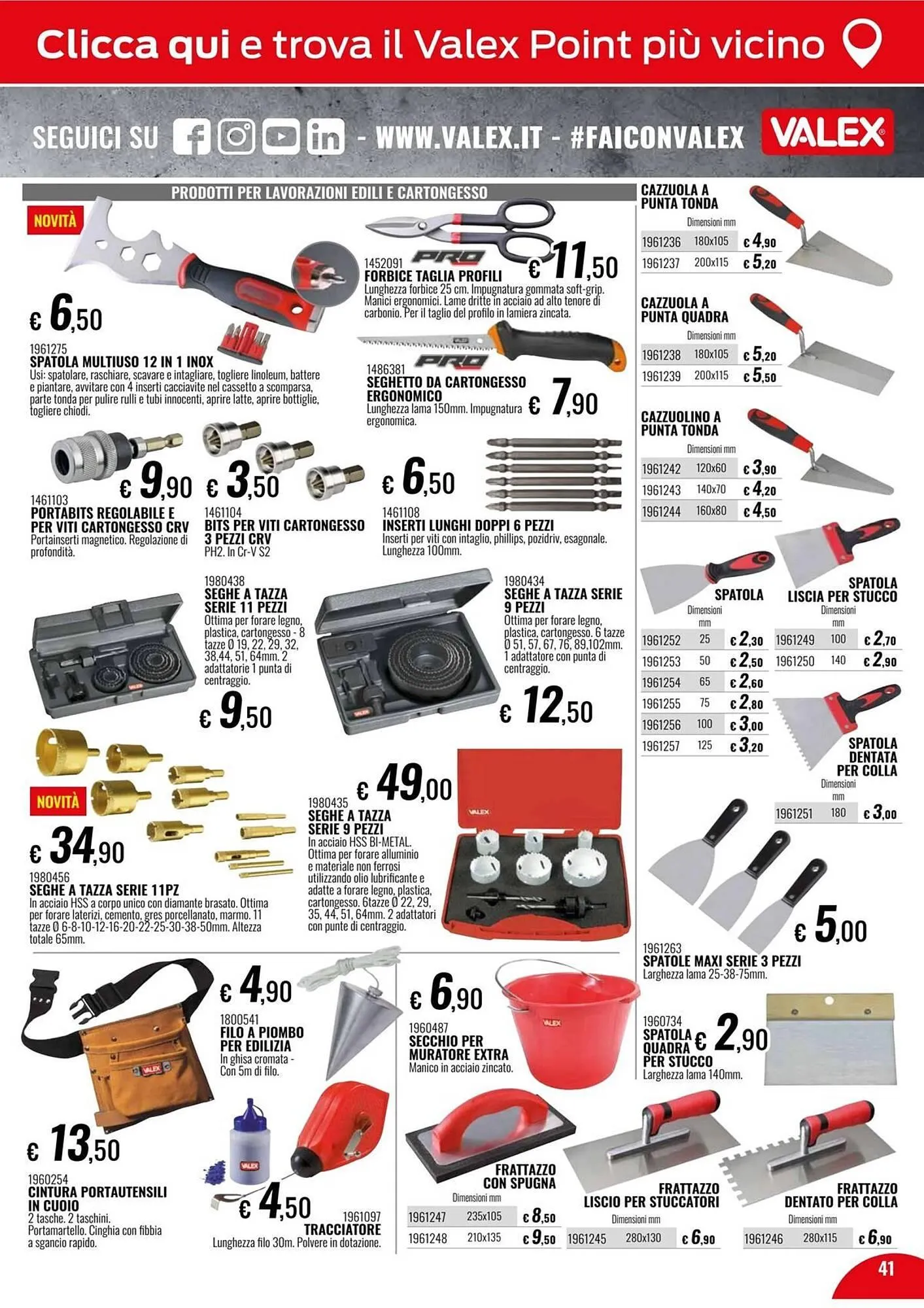 Volantino Valex da 5 marzo a 31 dicembre di 2025 - Pagina del volantino 41