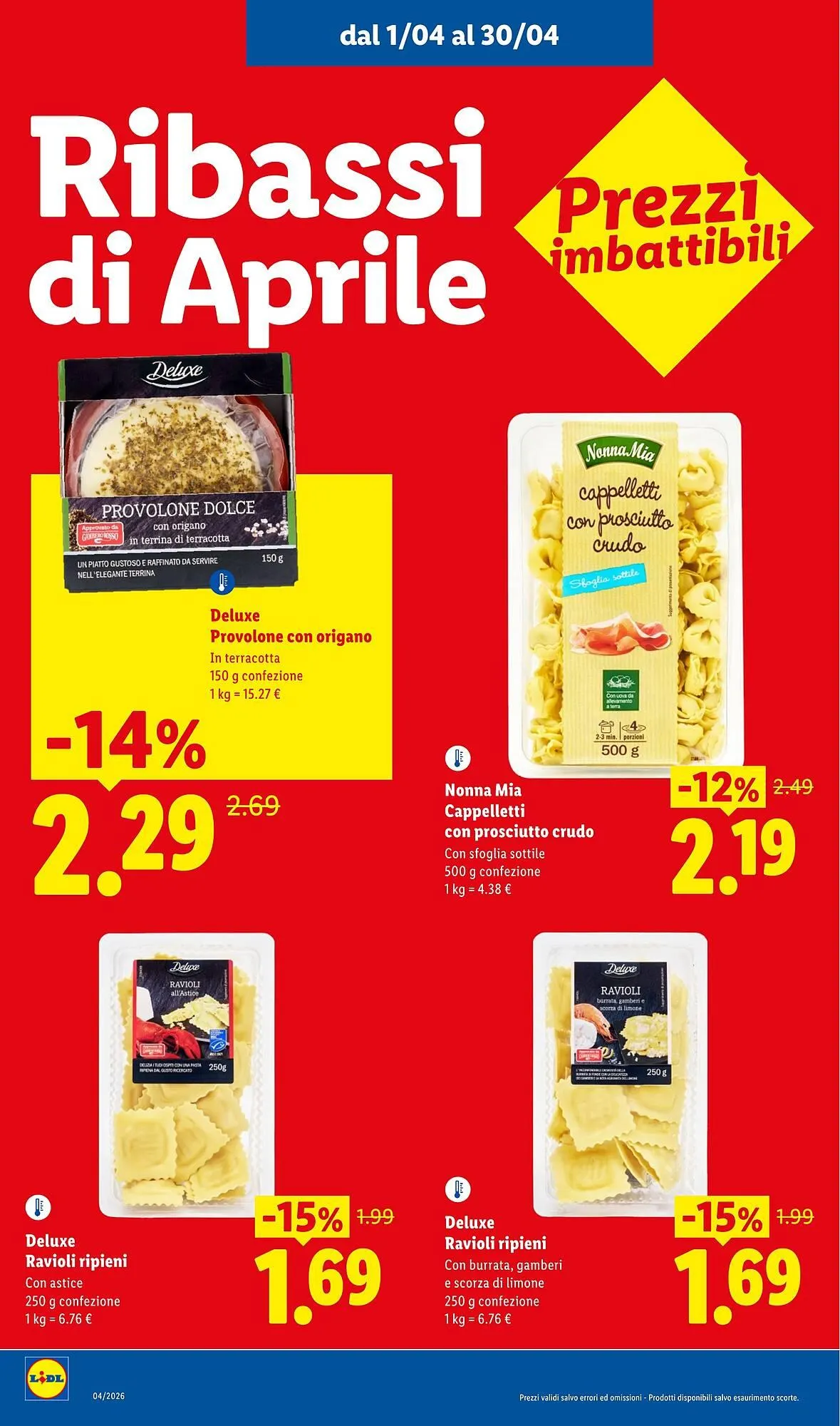 Volantino Lidl da 1 aprile a 30 aprile di 2026 - Pagina del volantino 2