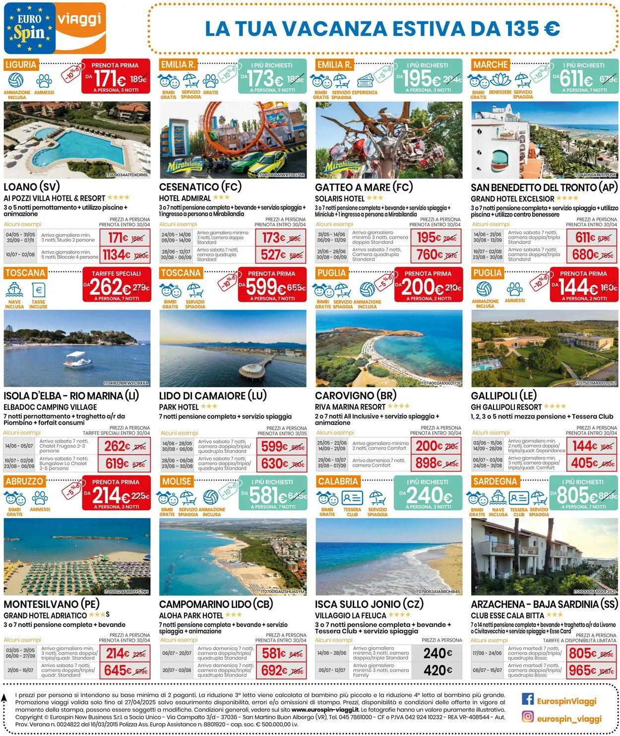 EURO Spin Volantino attuale da 22 aprile a 27 aprile di 2025 - Pagina del volantino 10