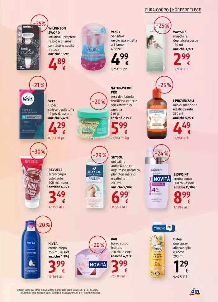 Journal. da 1 maggio a 4 giugno di 2025 - Pagina del volantino 7