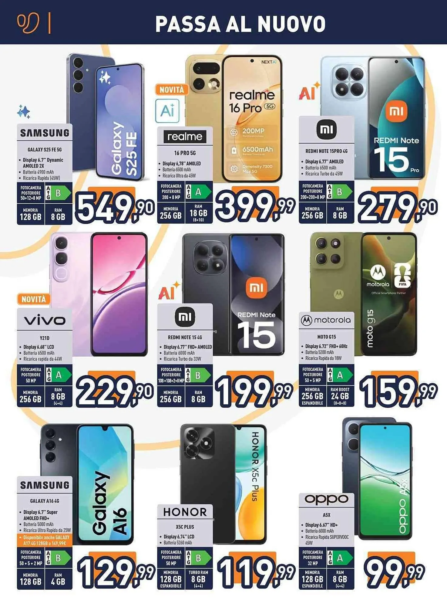 Volantino Unieuro da 20 marzo a 2 aprile di 2026 - Pagina del volantino 16