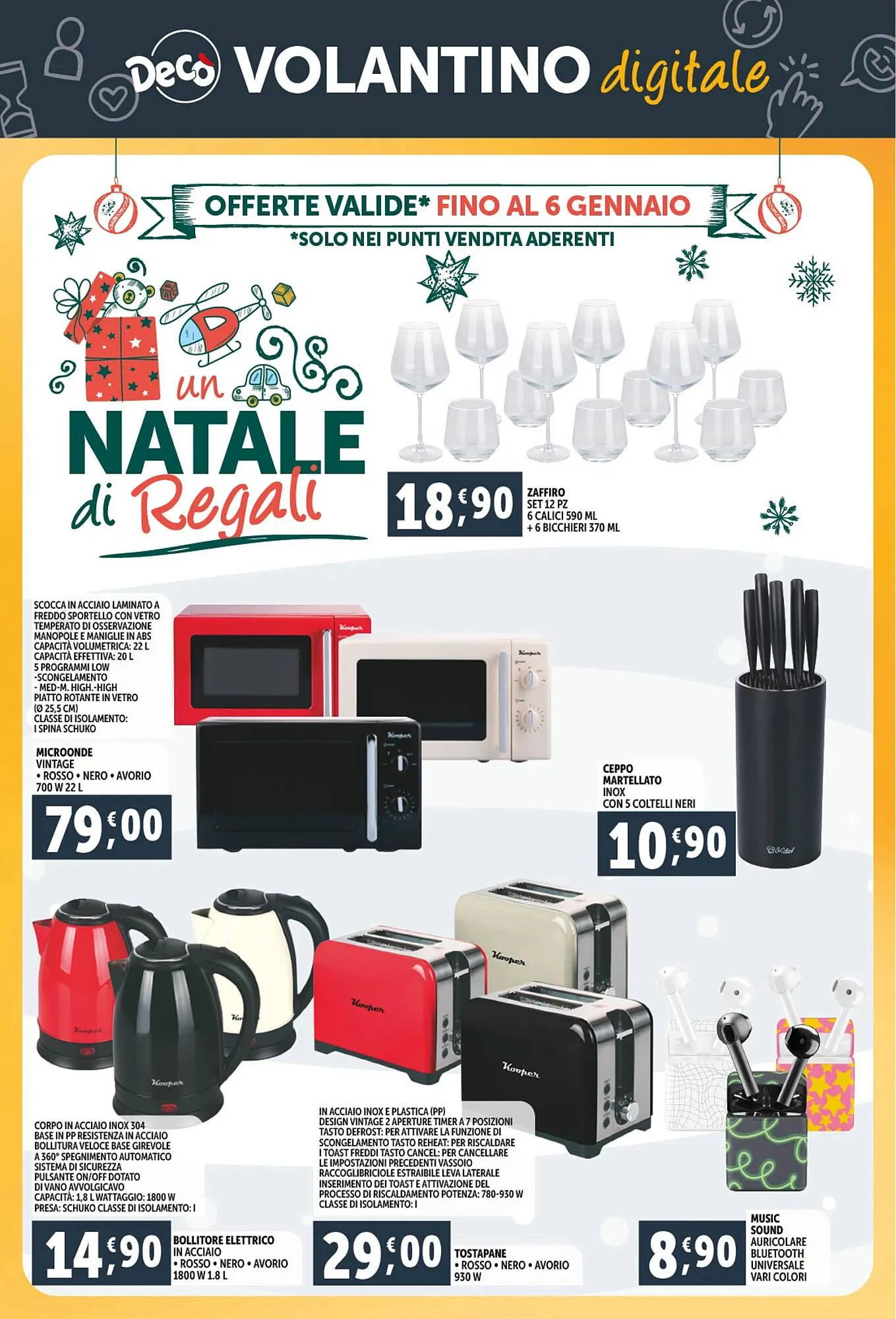 Volantino Deco Supermercati da 15 dicembre a 25 dicembre di 2025 - Pagina del volantino 62