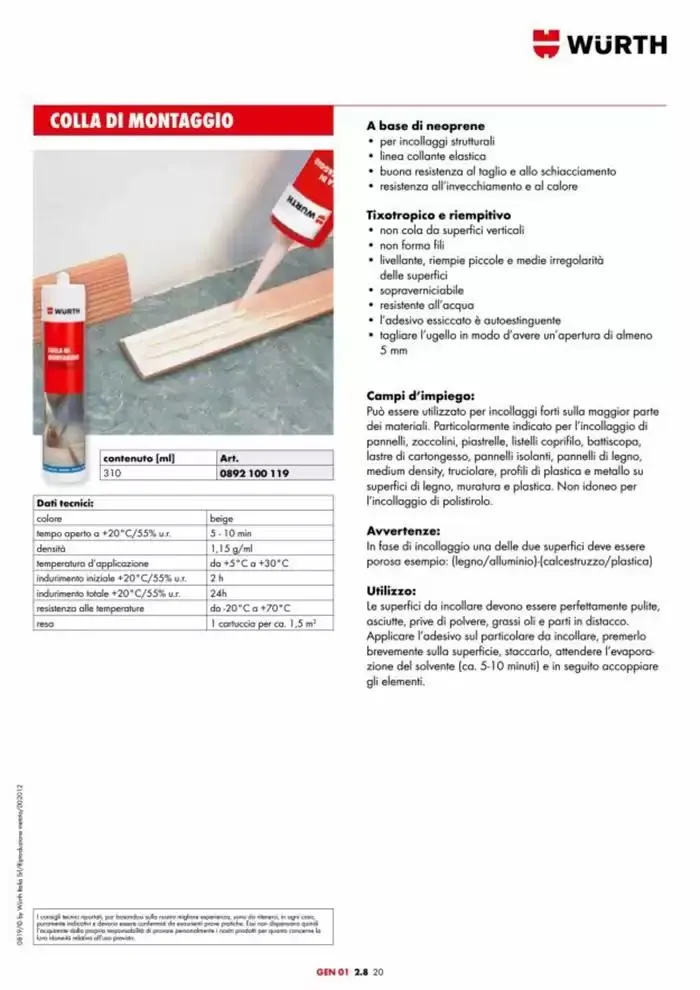 Catalogo generale da 29 aprile a 31 dicembre di 2025 - Pagina del volantino 186