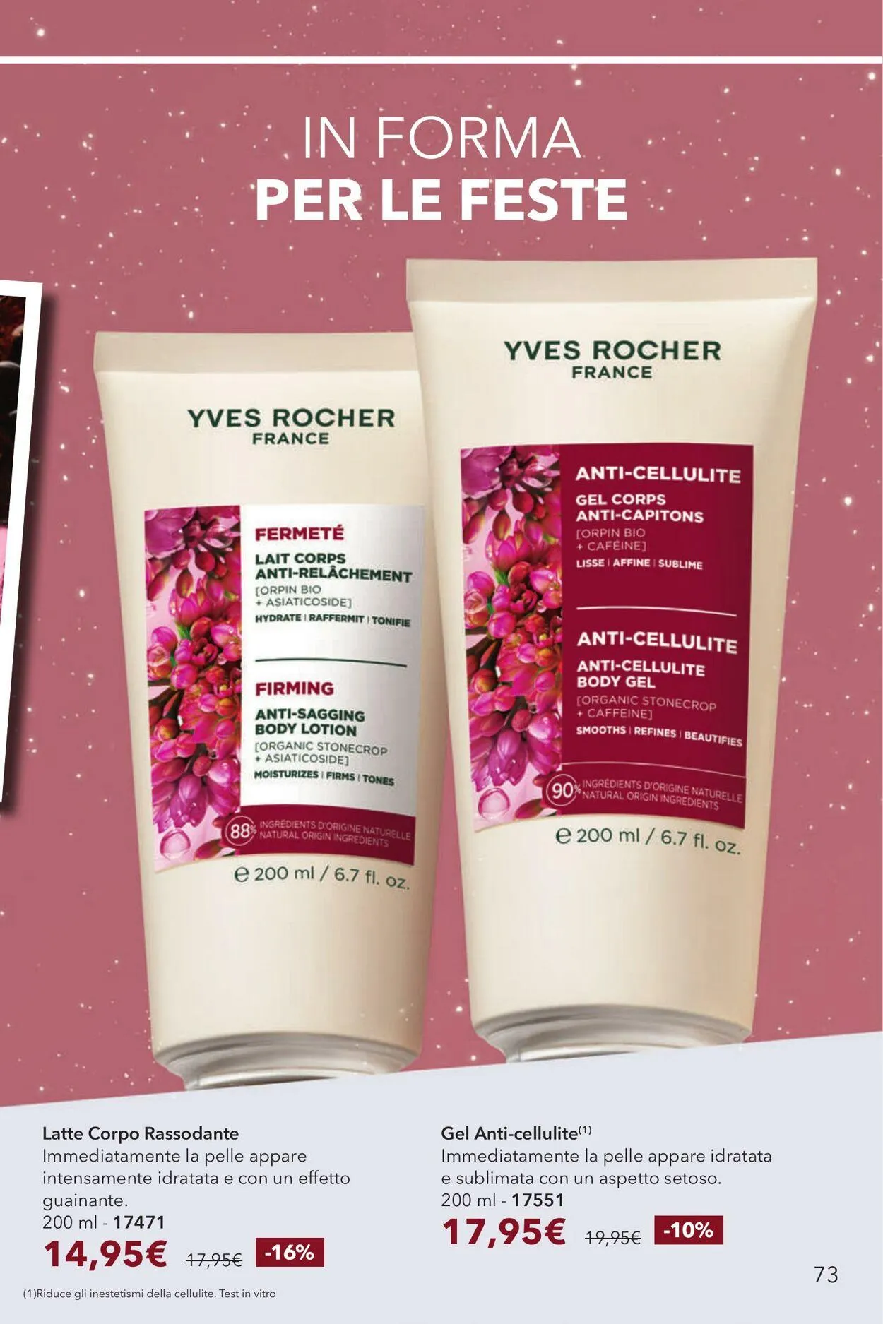 Yves Rocher Volantino attuale da 25 dicembre a 8 gennaio di 2026 - Pagina del volantino 73