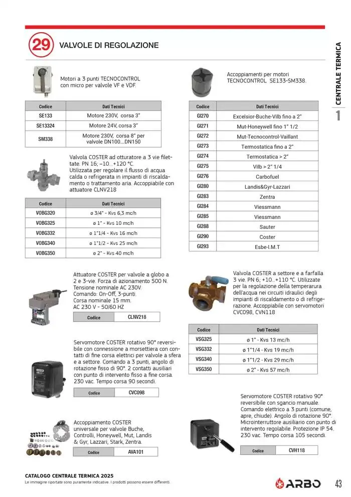 Catalogo Centrale termica 2025  da 8 aprile a 31 dicembre di 2025 - Pagina del volantino 43