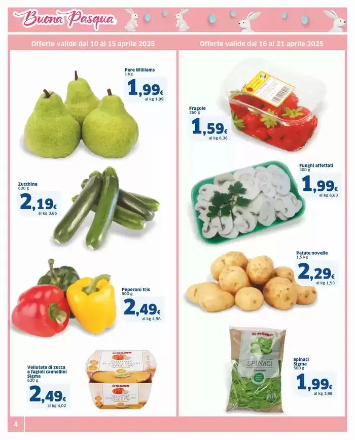 Buona Pasqua , Ok Sigma da 10 aprile a 21 aprile di 2025 - Pagina del volantino 4
