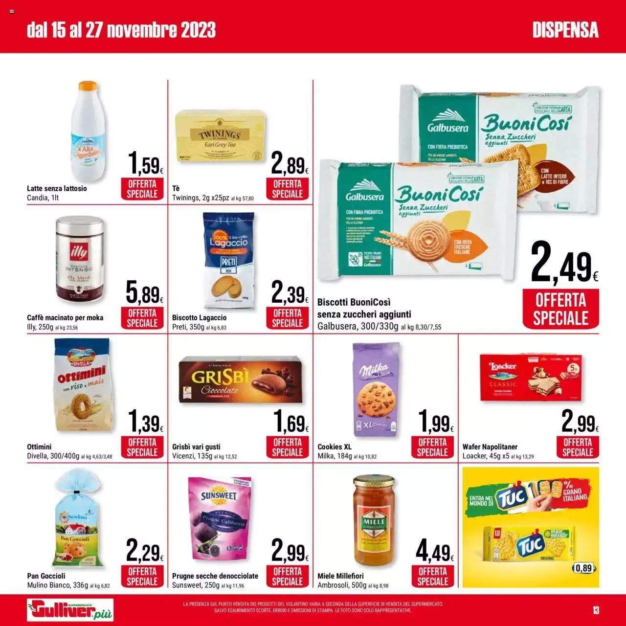 Gulliver - Piú Grandi da 15 novembre a 27 novembre di 2023 - Pagina del volantino 13