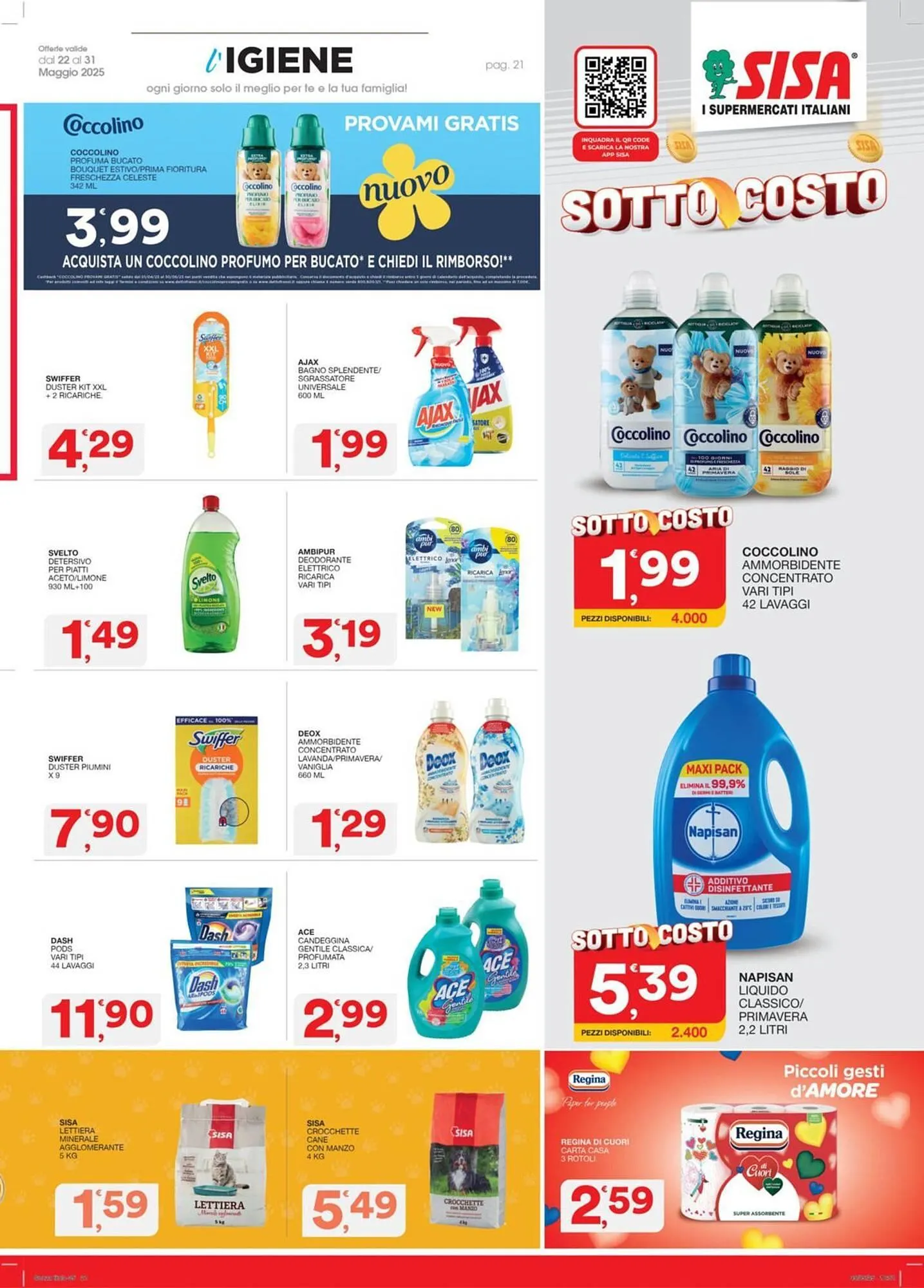 Volantino Sisa da 22 maggio a 31 maggio di 2025 - Pagina del volantino 21