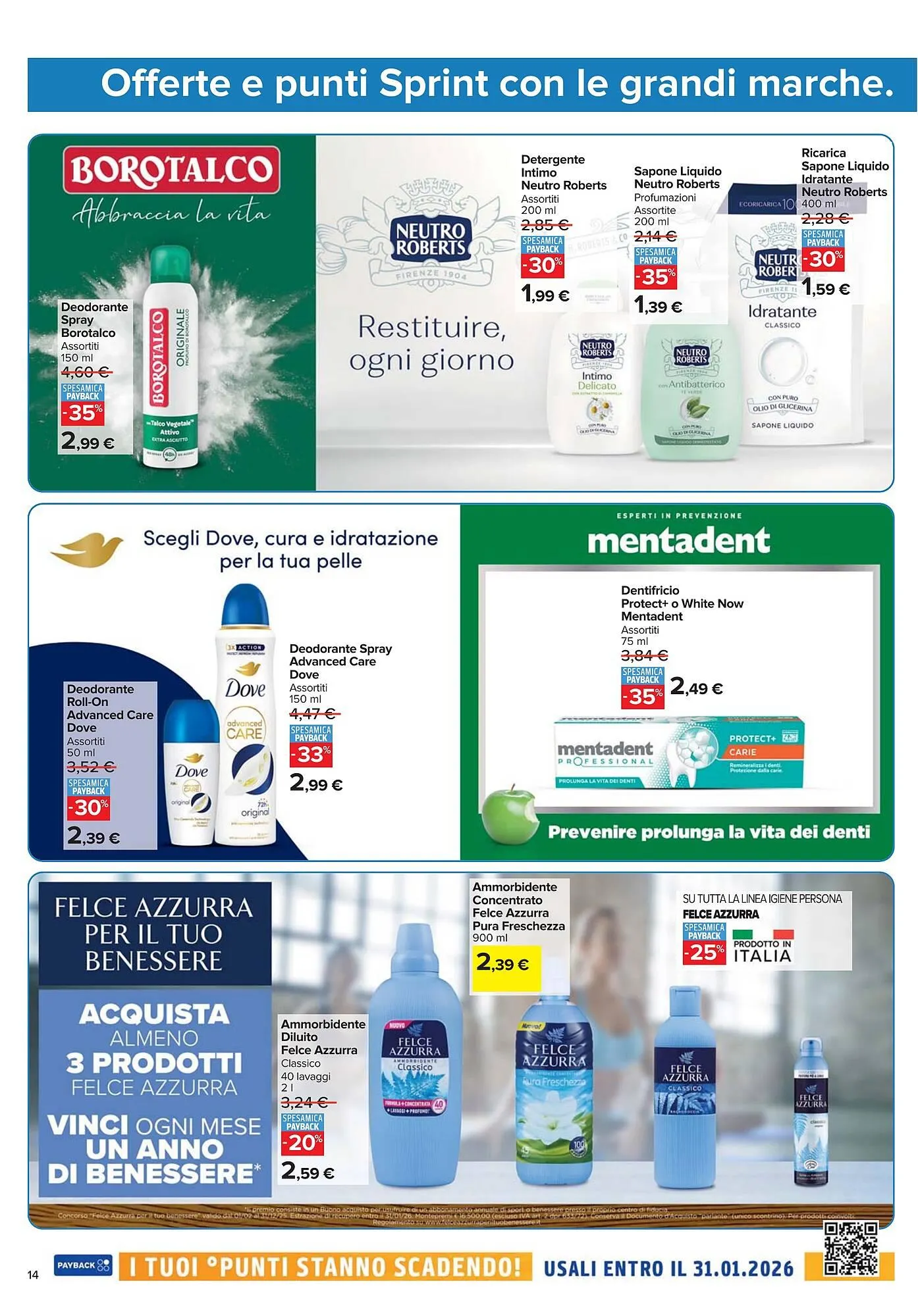 Volantino Carrefour Market da 16 dicembre a 31 dicembre di 2025 - Pagina del volantino 14