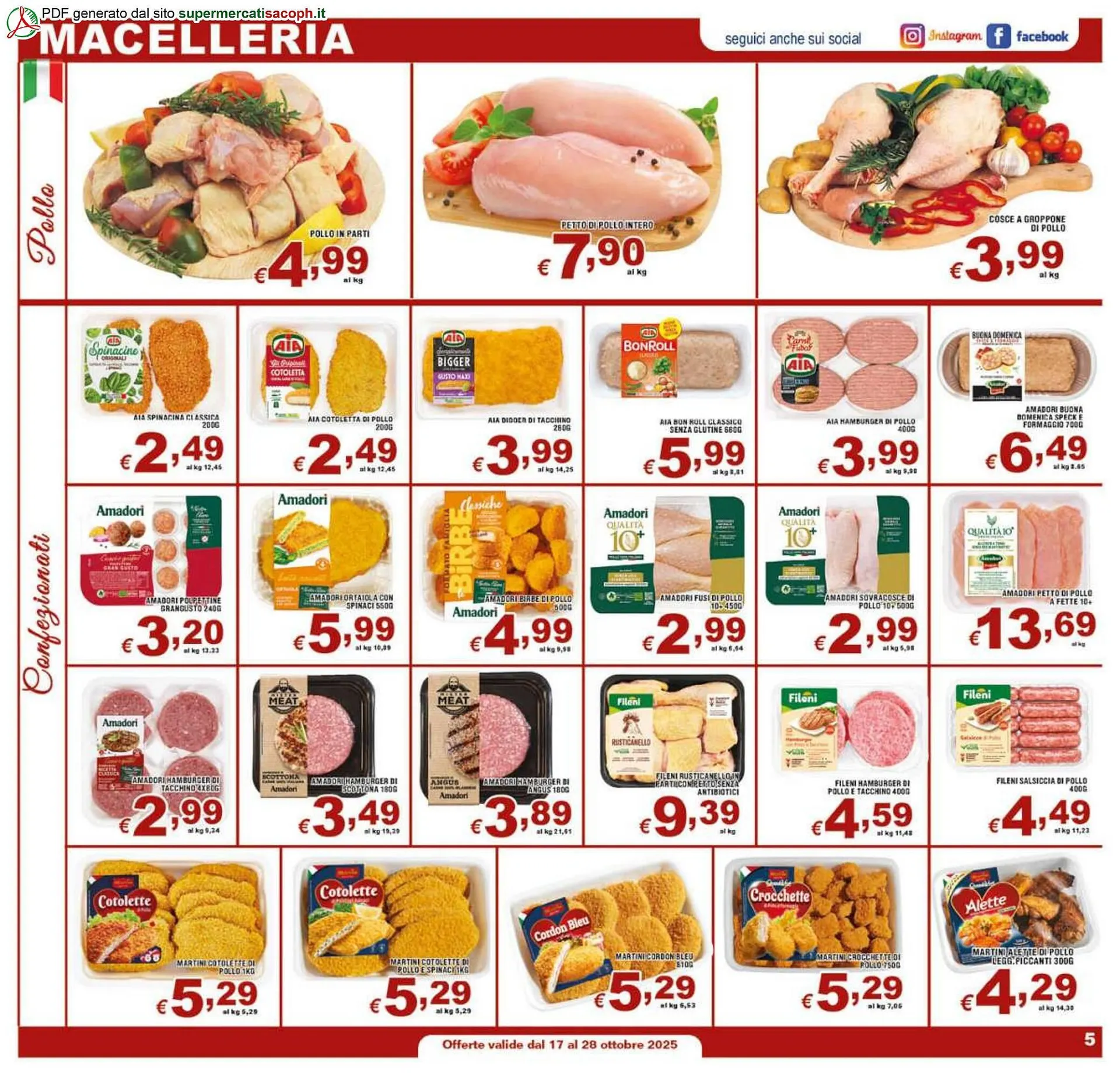 Volantino Sacoph da 17 ottobre a 28 ottobre di 2025 - Pagina del volantino 5