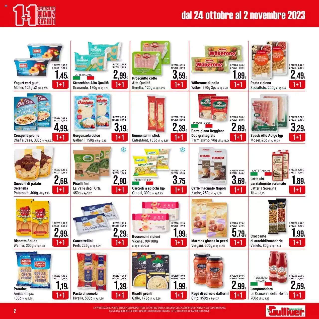 Volantino Gulliver da 24 ottobre a 2 novembre di 2023 - Pagina del volantino 2