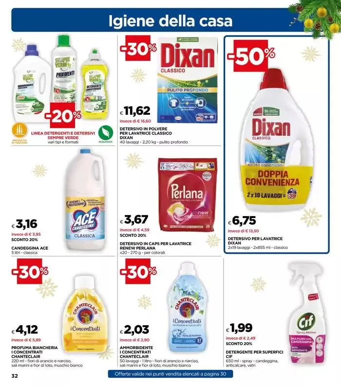 Dal 28 novembre all’11 dicembre 2024 da 28 novembre a 11 dicembre di 2024 - Pagina del volantino 32