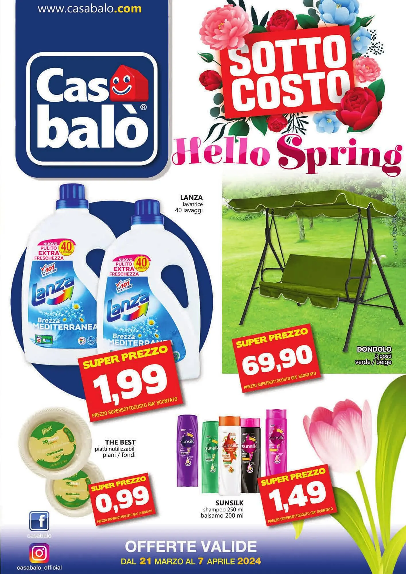Volantino Casabalò da 21 marzo a 7 aprile di 2024 - Pagina del volantino 