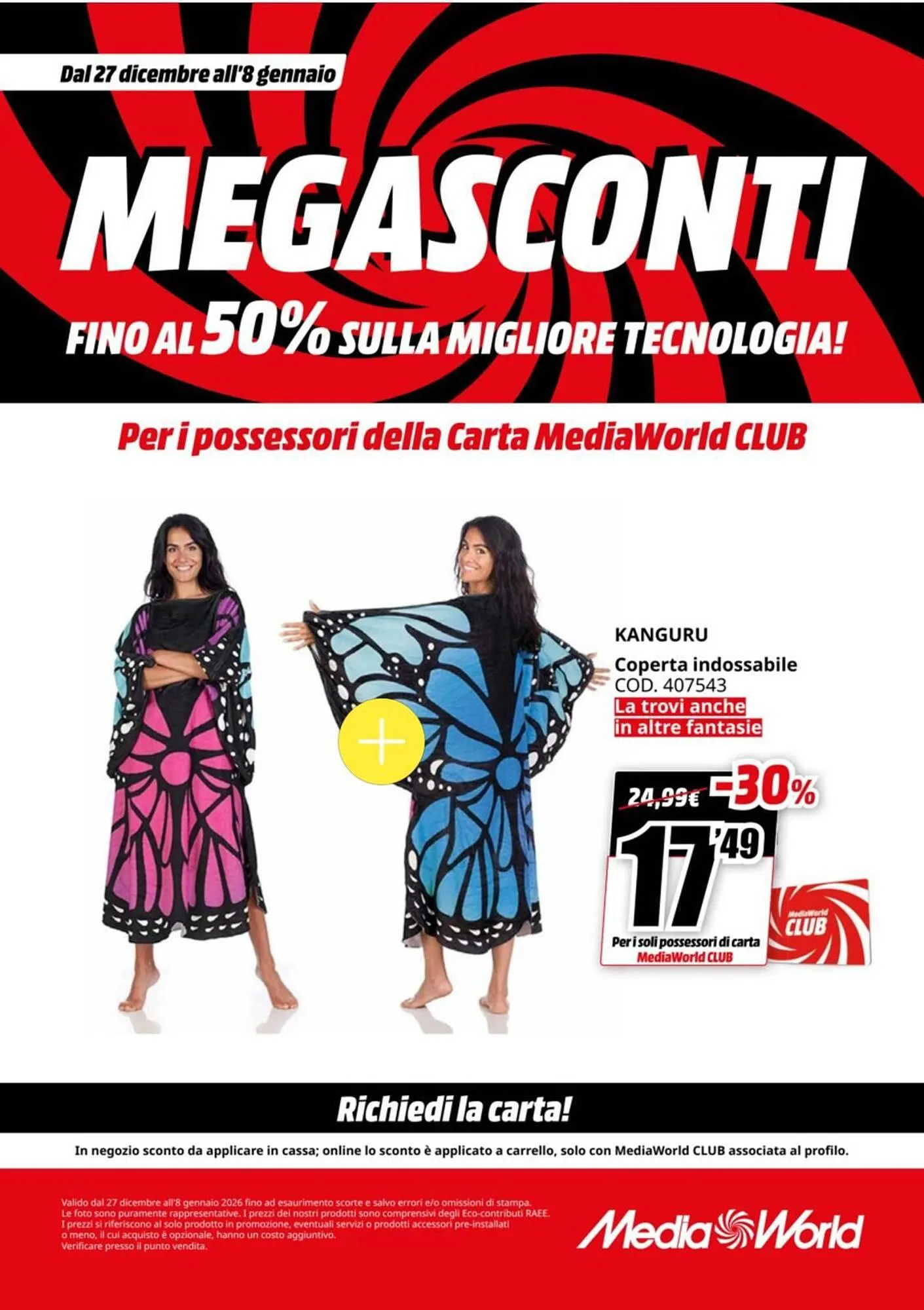 Volantino MediaWorld da 27 dicembre a 8 gennaio di 2026 - Pagina del volantino 61