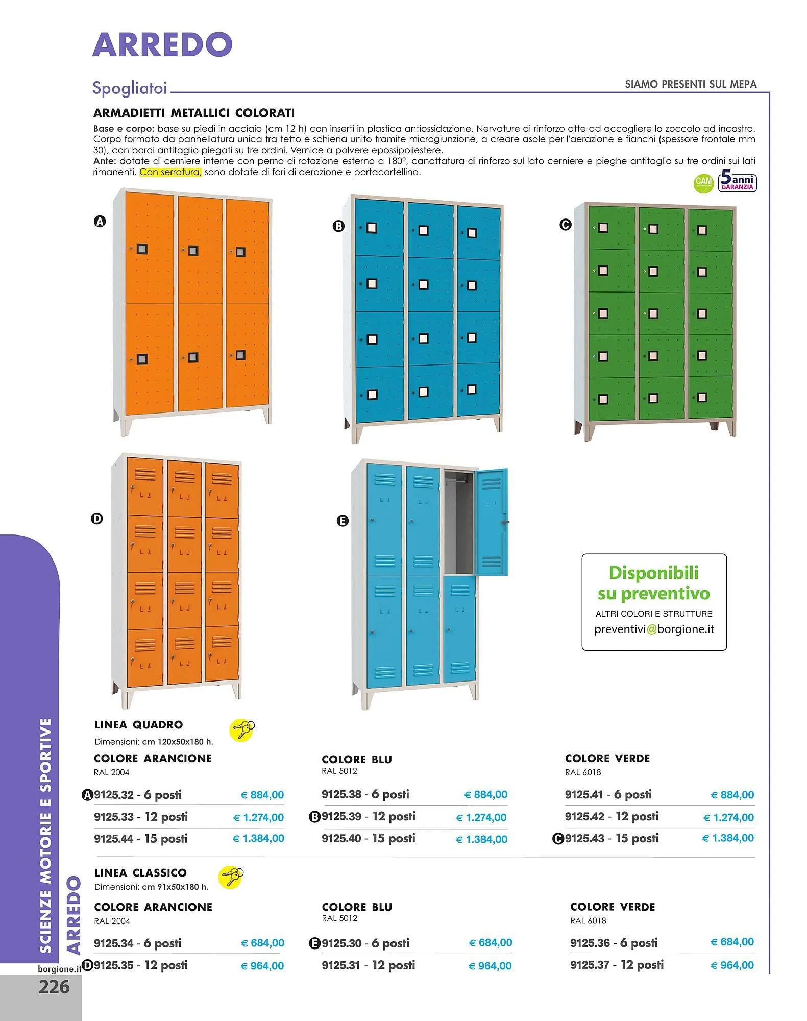 Volantino Borgione Sport da 31 dicembre a 31 dicembre di 2025 - Pagina del volantino 226