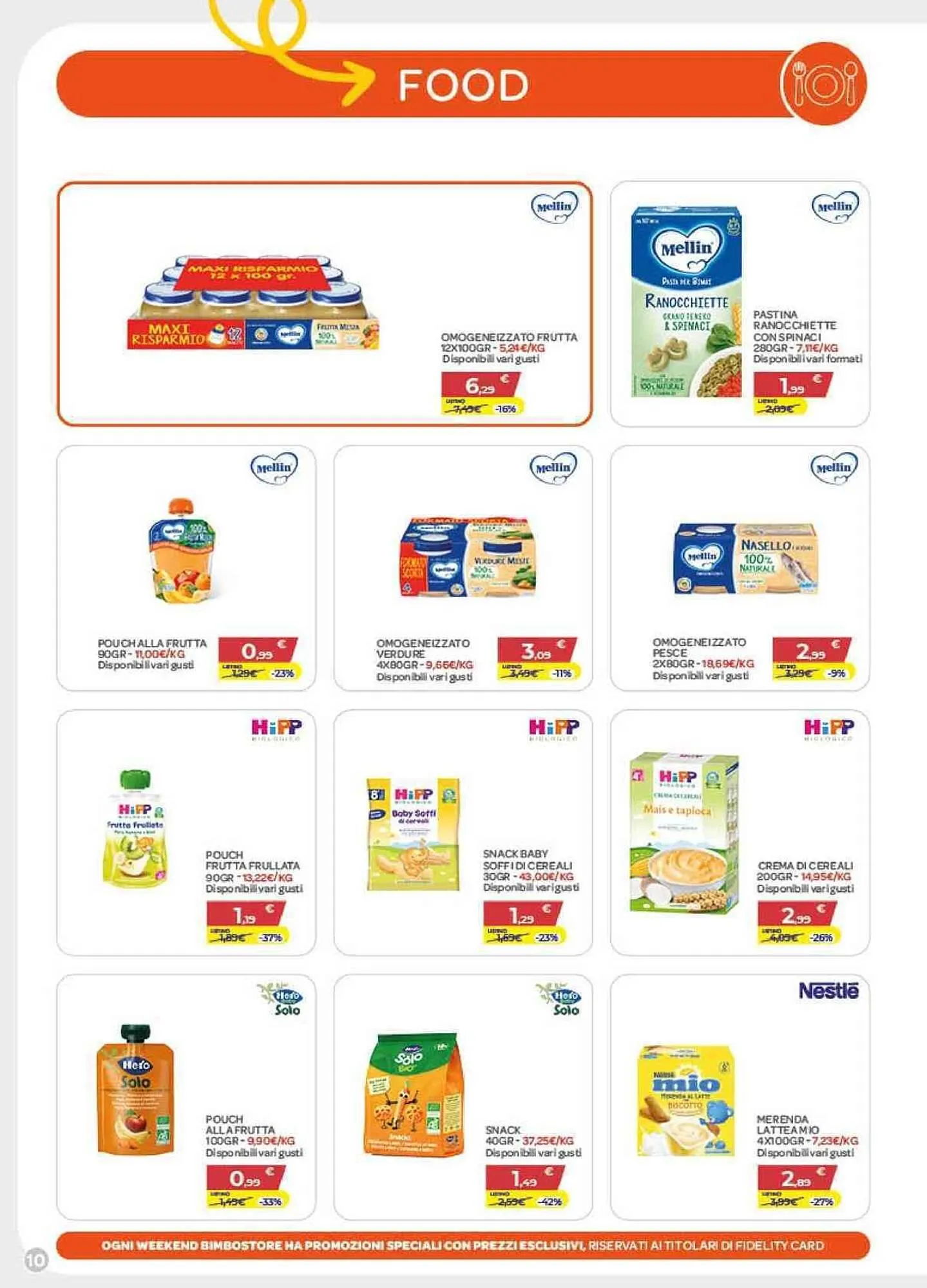 Volantino Bimbo Store da 5 marzo a 25 marzo di 2026 - Pagina del volantino 10