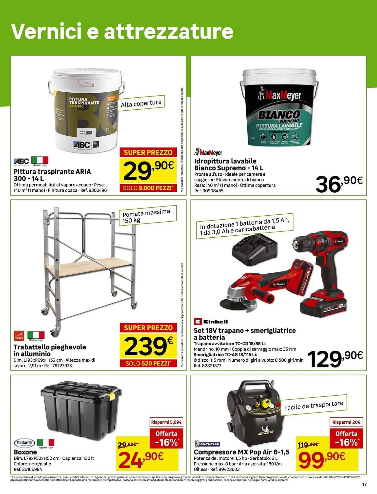 Volantino Leroy Merlin da 13 maggio a 8 giugno di 2026 - Pagina del volantino 17