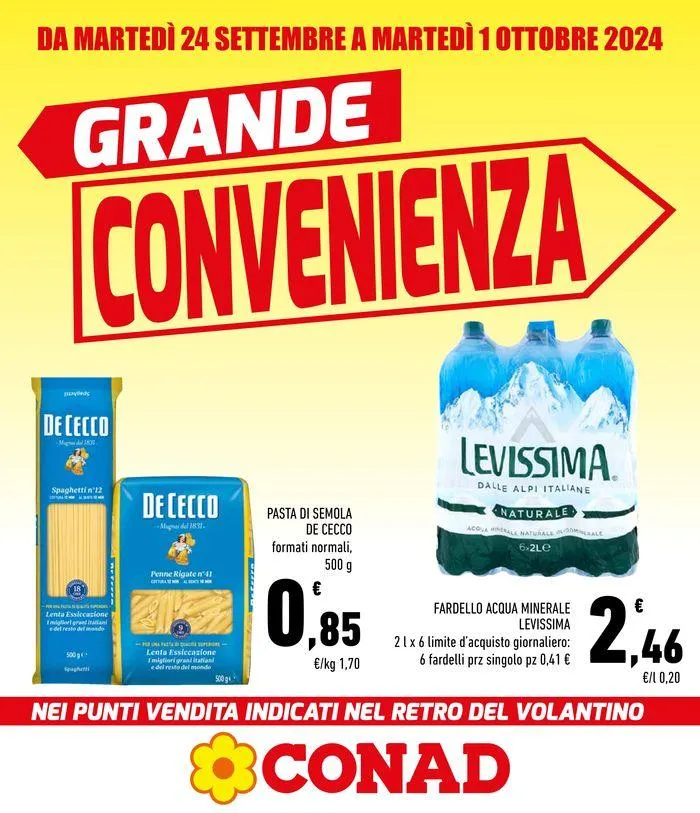 Grande convenienza da 24 settembre a 1 ottobre di 2024 - Pagina del volantino 1