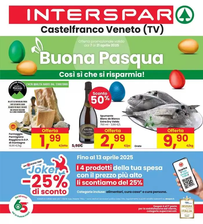 Buona Pasqua da 7 aprile a 21 aprile di 2025 - Pagina del volantino 1