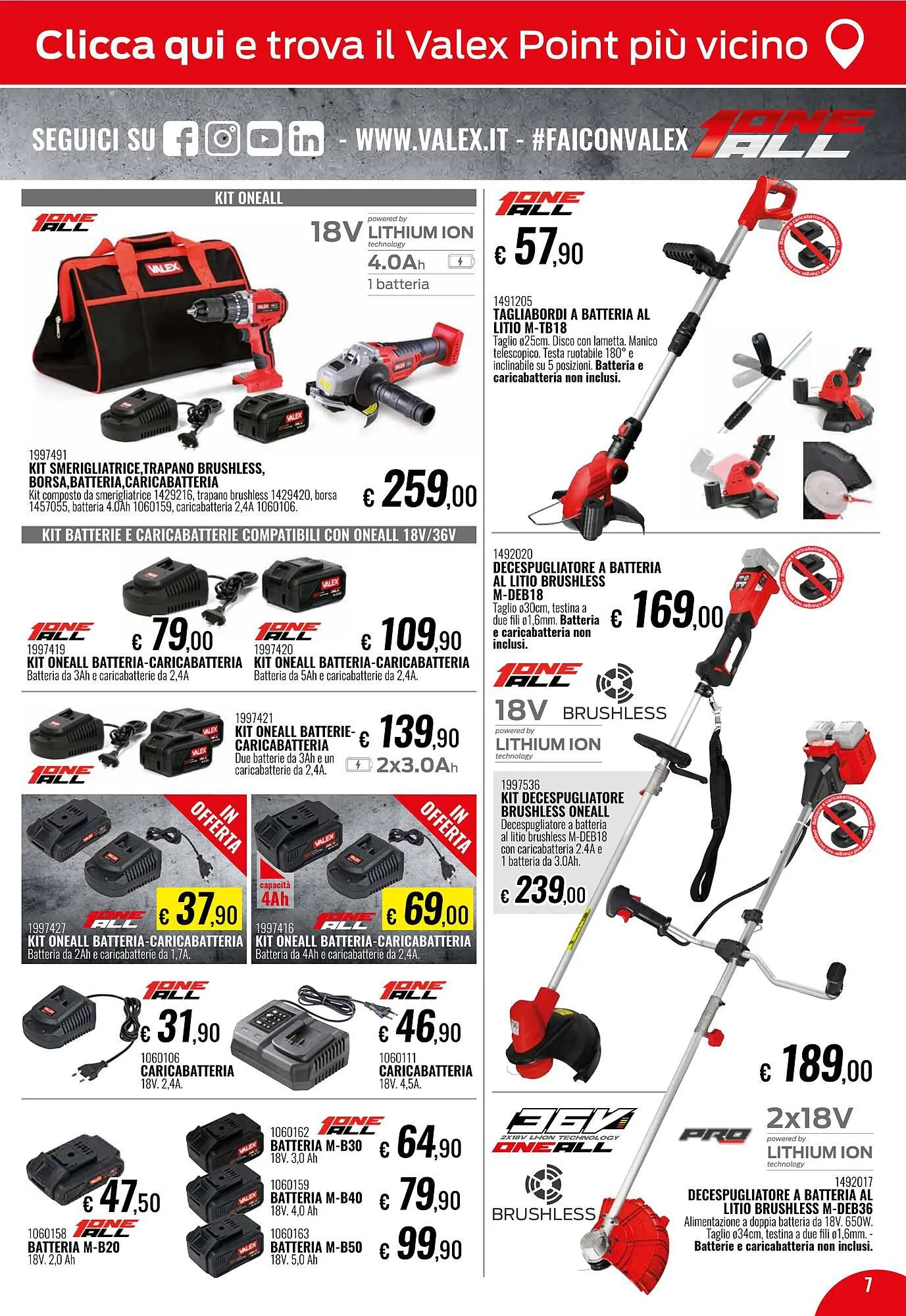 Volantino Valex da 2 gennaio a 2 marzo di 2024 - Pagina del volantino 7