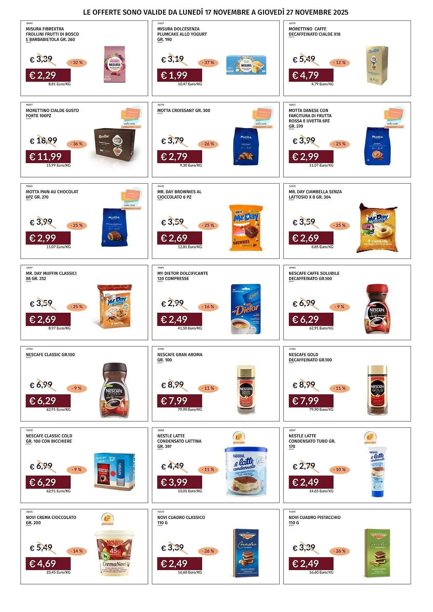 Volantino Prezzemolo e Vitale da 17 novembre a 27 novembre di 2025 - Pagina del volantino 16