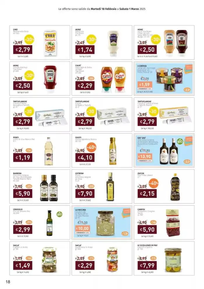 Lo sfizio dell'affettato il sano sapore del mare da 18 febbraio a 1 marzo di 2025 - Pagina del volantino 18