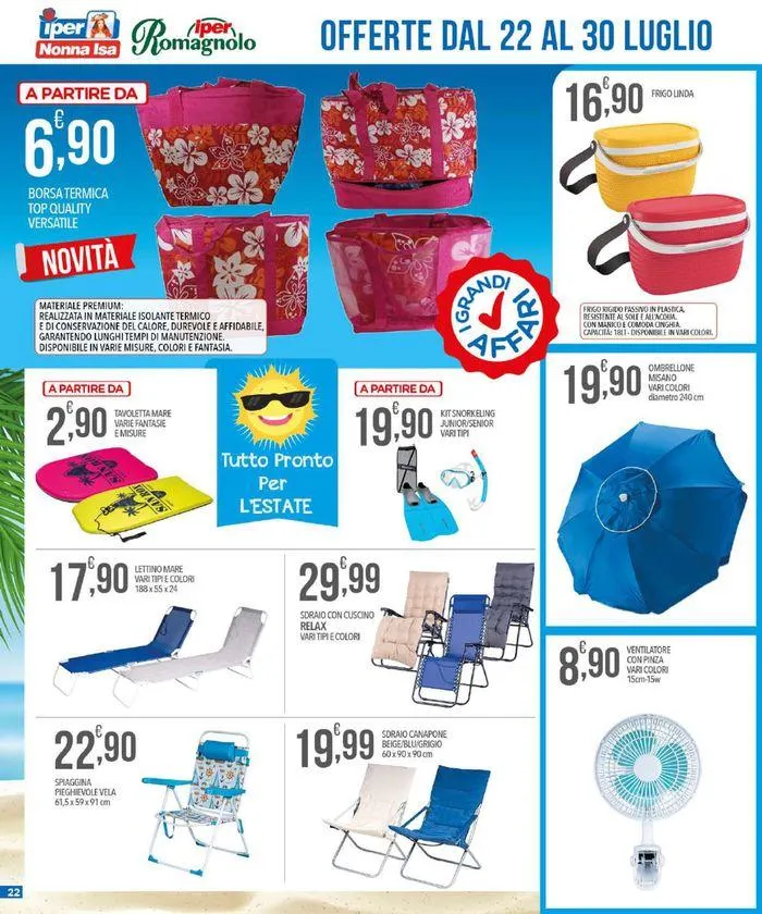 I campioni della spesa da 22 luglio a 30 luglio di 2024 - Pagina del volantino 22