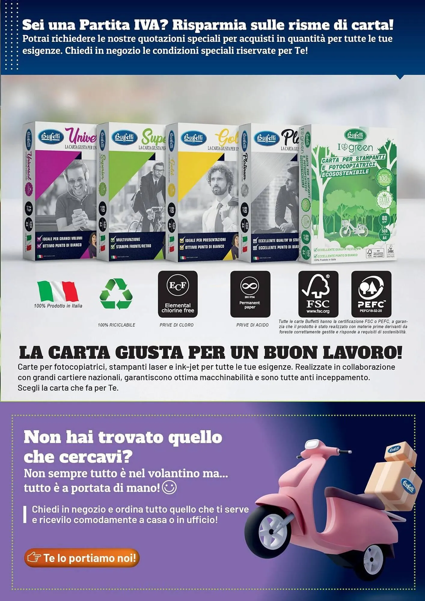 Volantino Buffetti da 2 ottobre a 31 ottobre di 2025 - Pagina del volantino 31