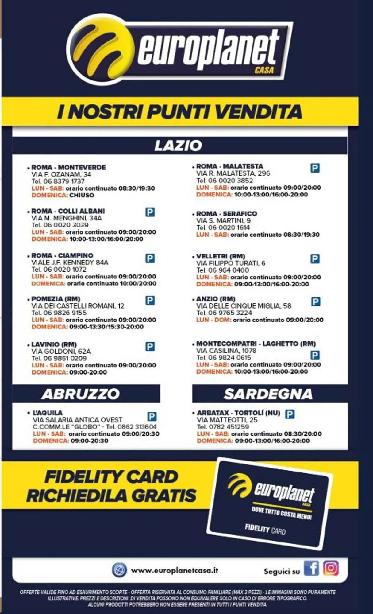 Volantino Europlanet Casa da 6 novembre a 16 novembre di 2025 - Pagina del volantino 17