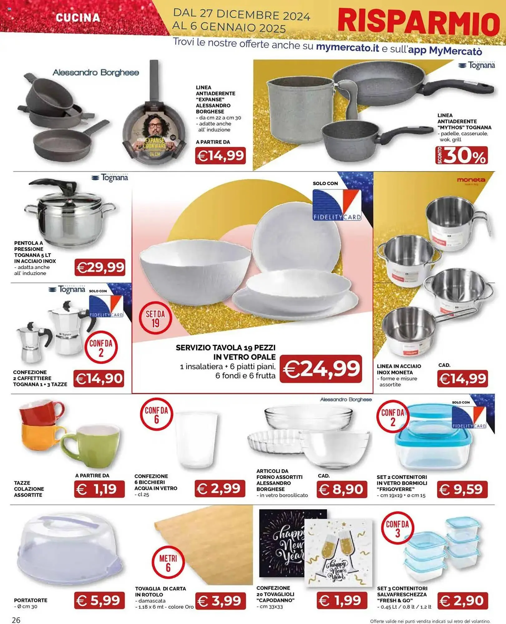 Volantino Mercatò Big da 27 dicembre a 6 gennaio di 2025 - Pagina del volantino 26