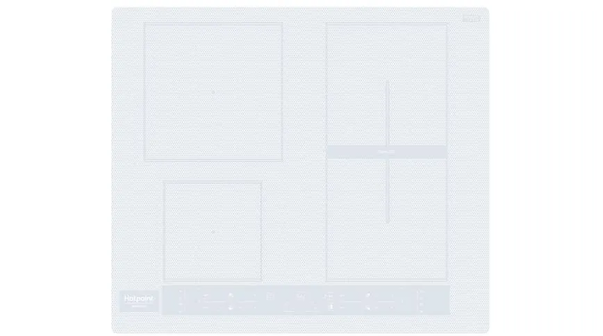 Hotpoint Piano cottura induzione 60cm HB 8460BNE/W