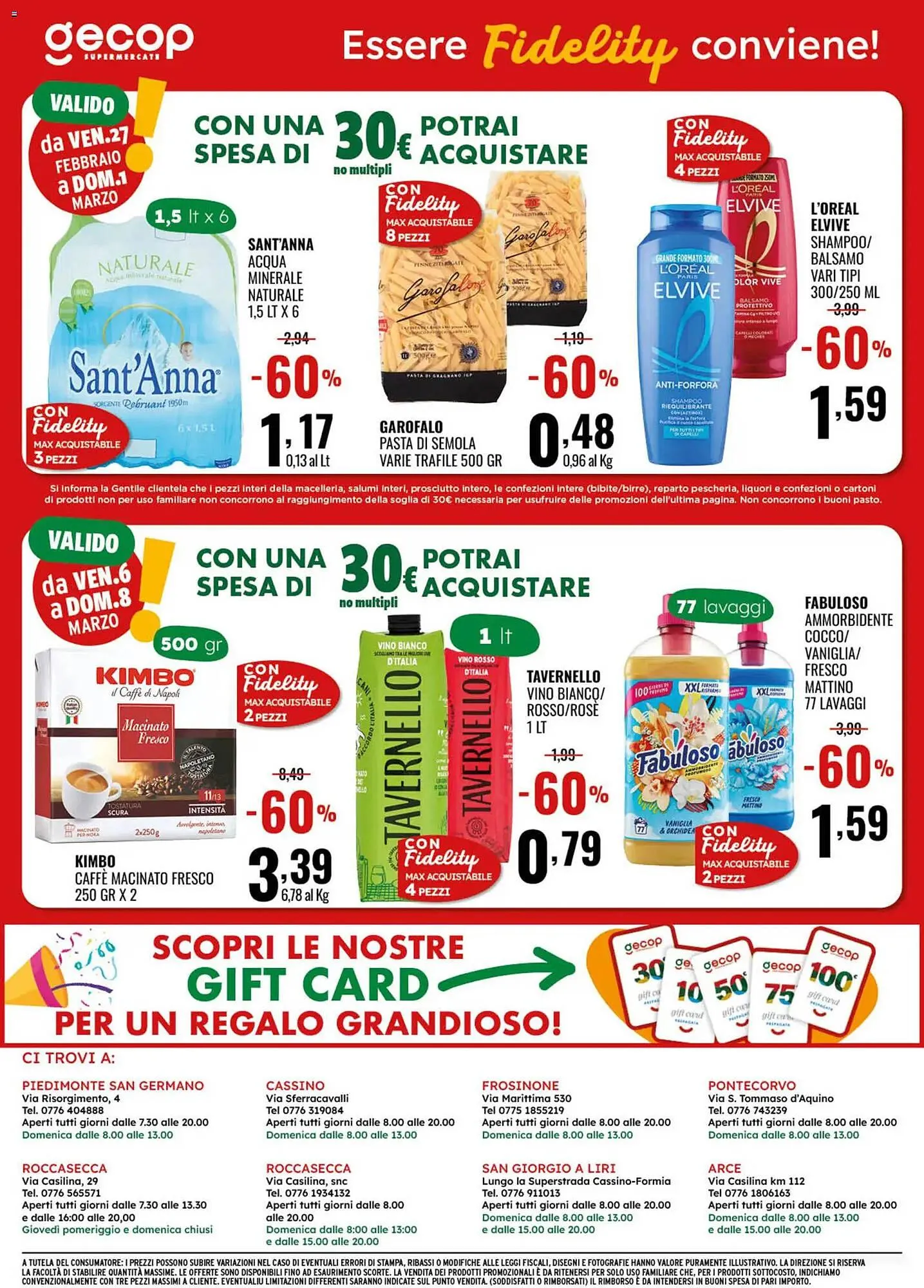 Volantino Gecop da 23 febbraio a 8 marzo di 2026 - Pagina del volantino 20