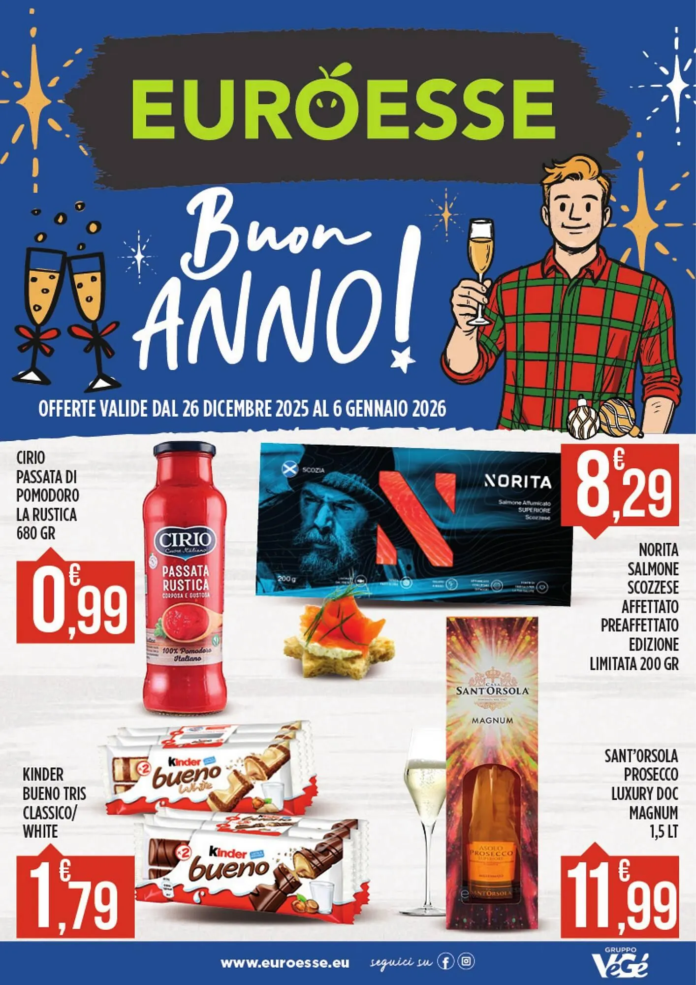 Volantino Euroesse da 26 dicembre a 6 gennaio di 2026 - Pagina del volantino 1