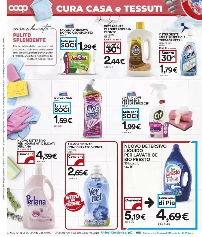 RISPARMIO da 22 aprile a 30 aprile di 2025 - Pagina del volantino 14