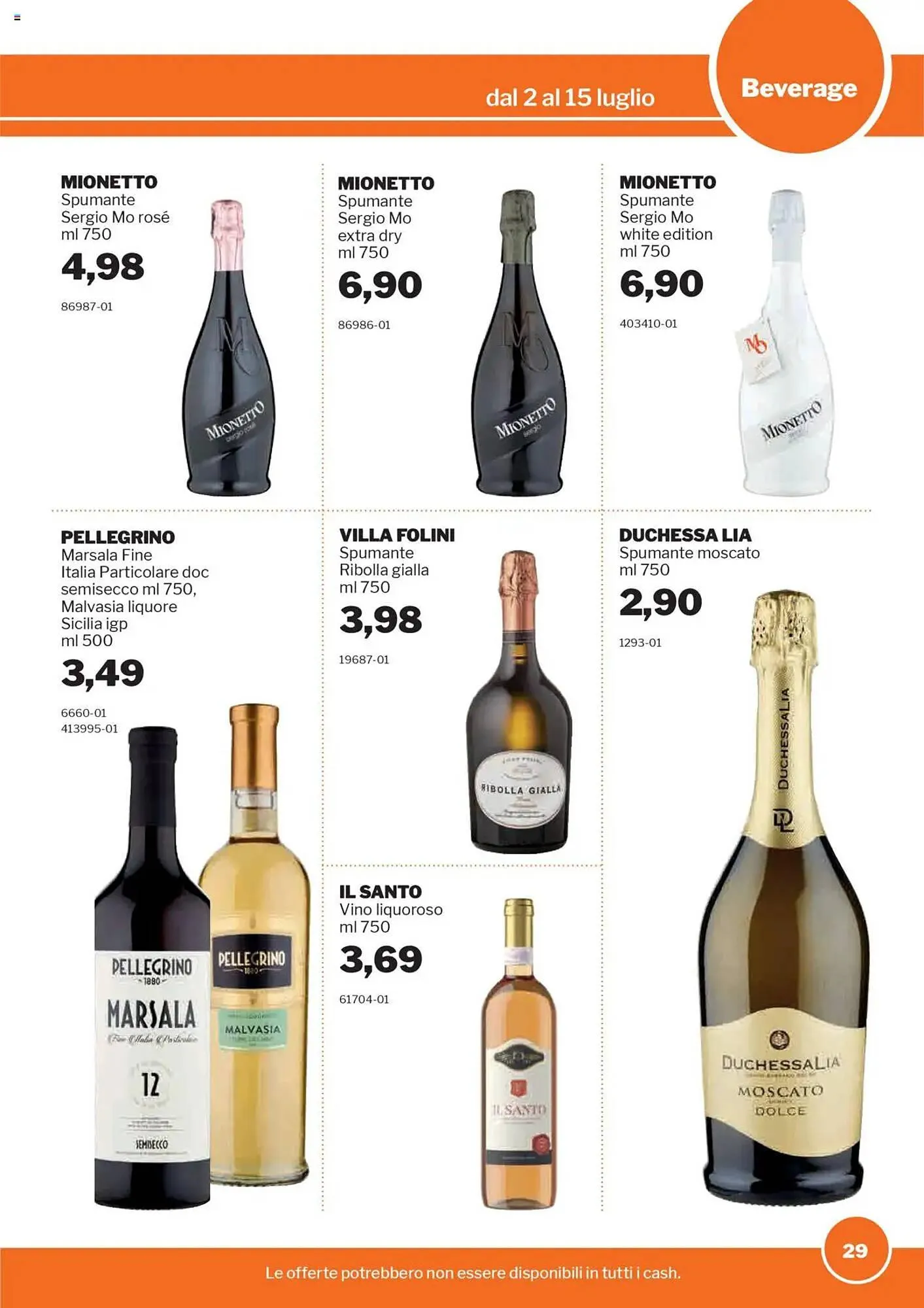 Volantino GrosMarket da 2 luglio a 15 luglio di 2025 - Pagina del volantino 29