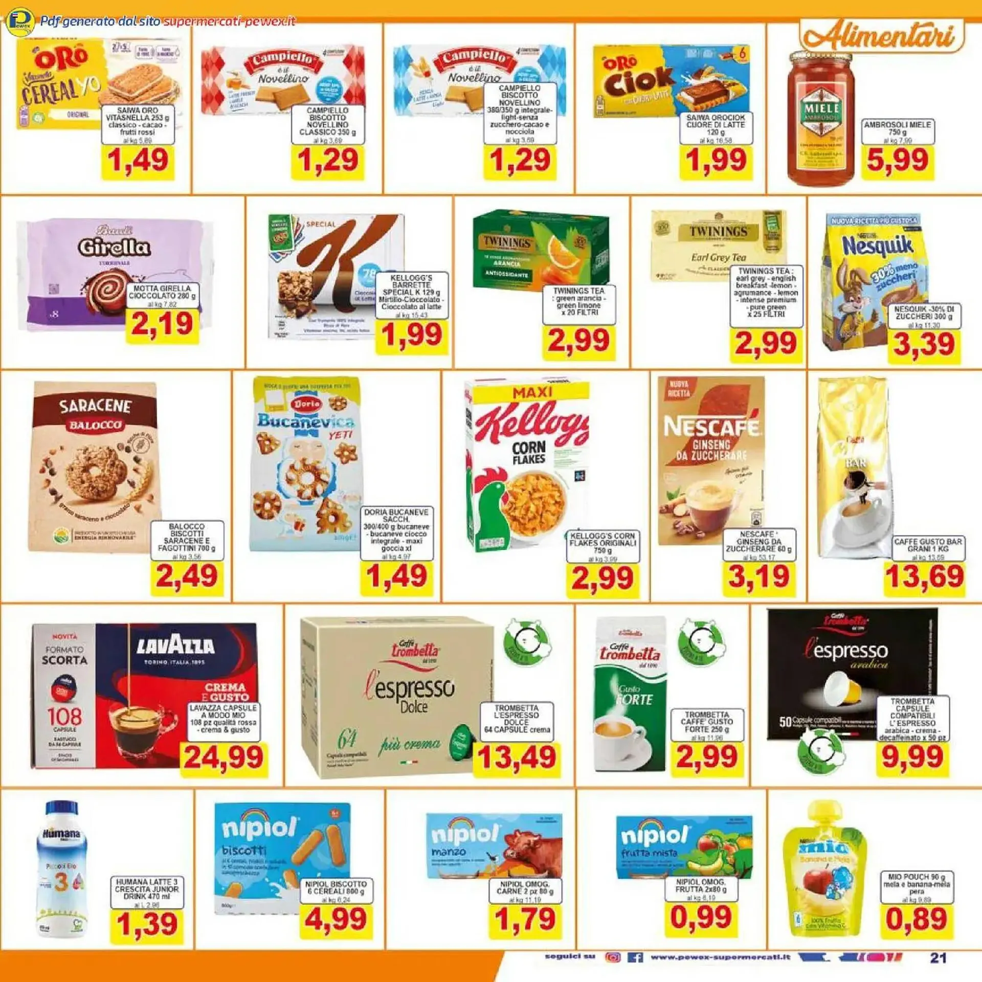 Volantino Pewex da 17 marzo a 26 marzo di 2026 - Pagina del volantino 21