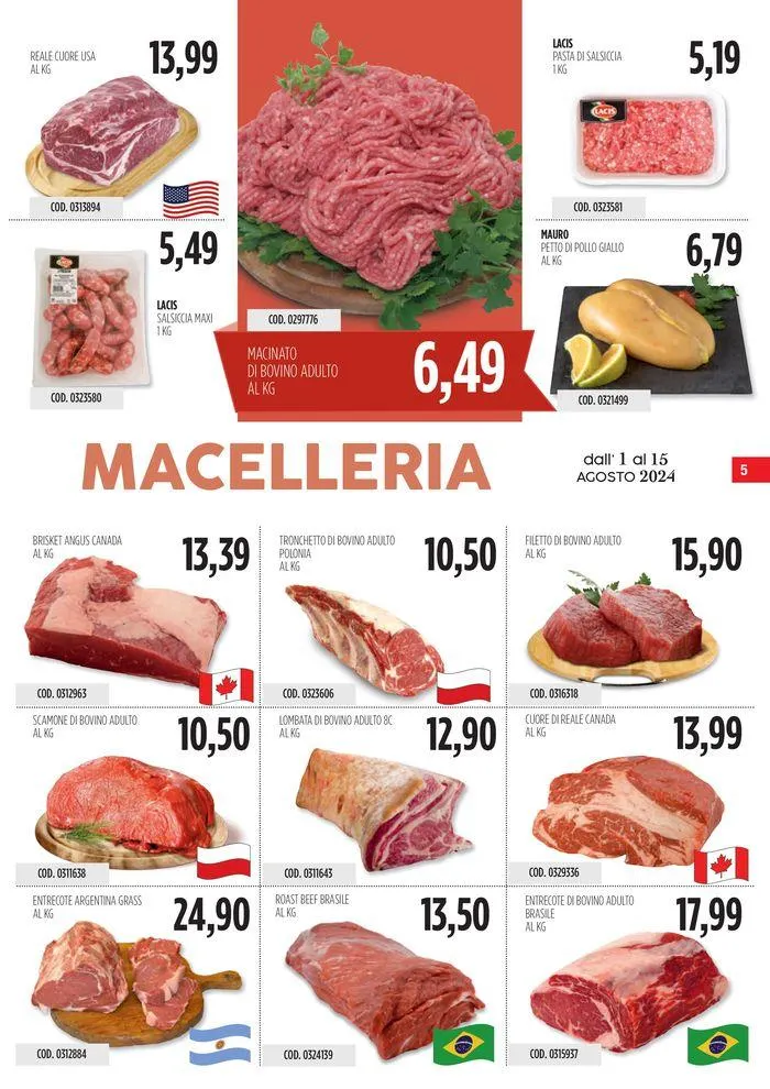 Carico Cash & Carry da 1 agosto a 15 agosto di 2024 - Pagina del volantino 5