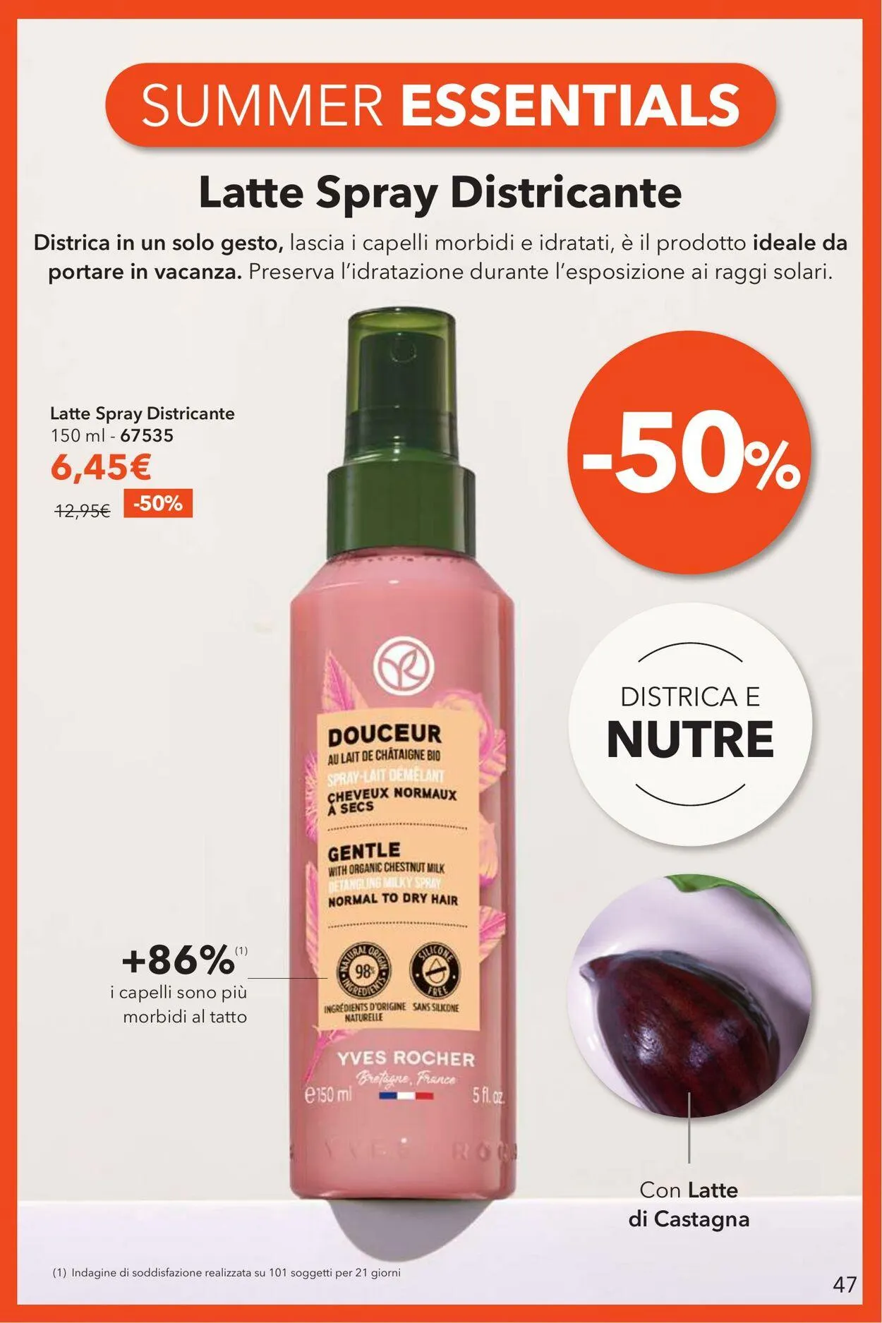 Yves Rocher Volantino attuale da 4 luglio a 30 luglio di 2025 - Pagina del volantino 47