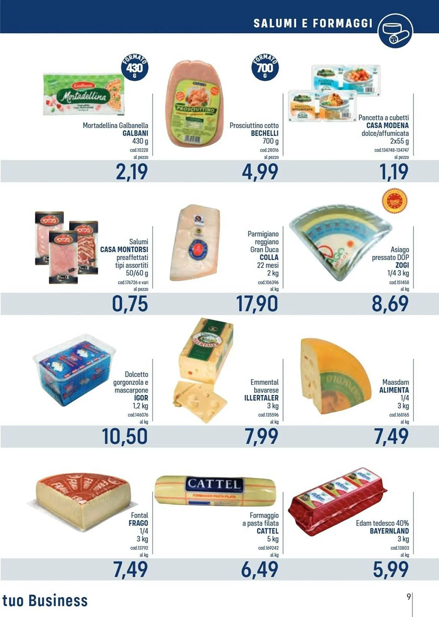 Volantino Talento Professional Store da 2 giugno a 15 giugno di 2025 - Pagina del volantino 9