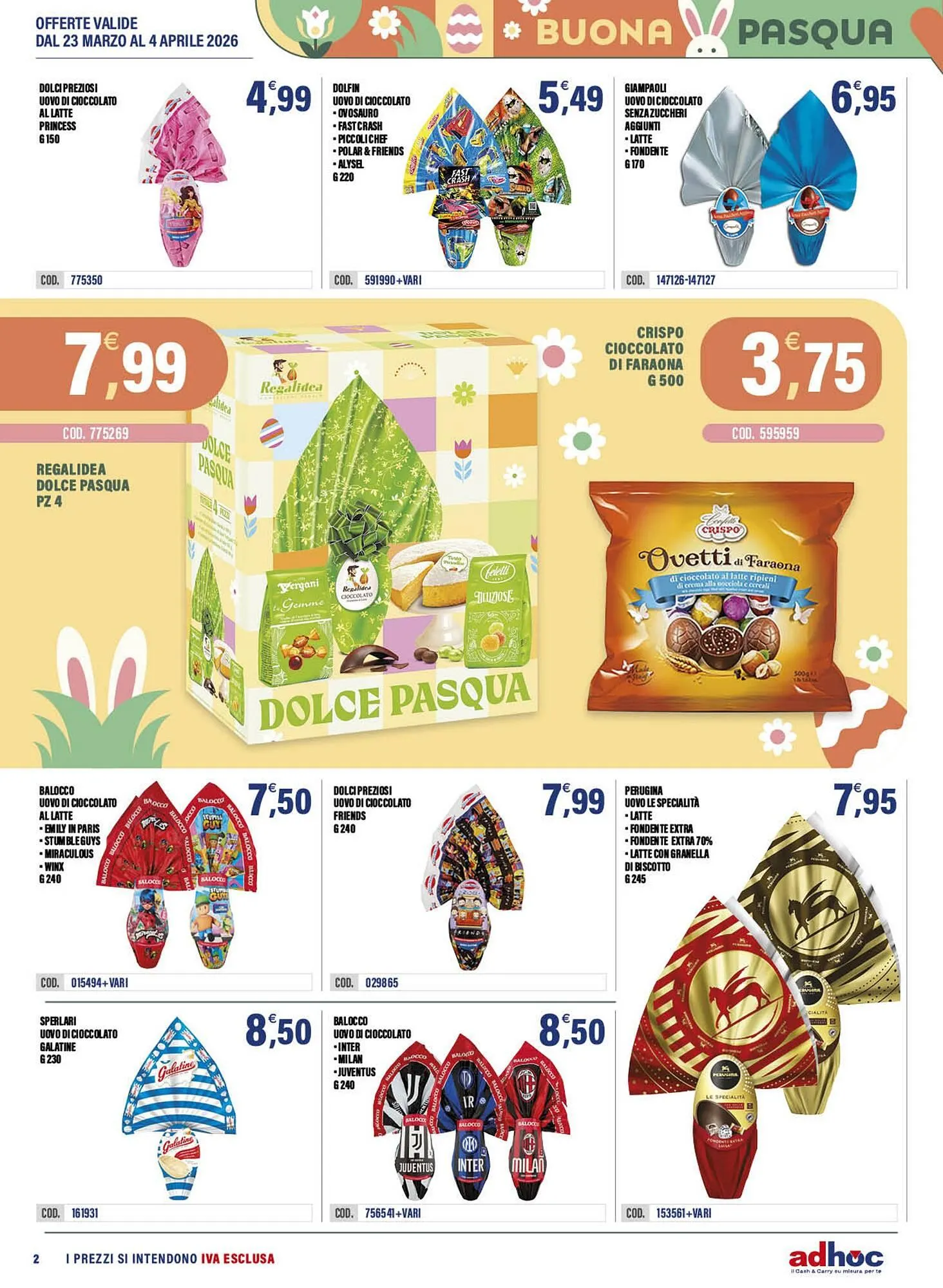 Volantino Adhoc da 23 marzo a 4 aprile di 2026 - Pagina del volantino 2