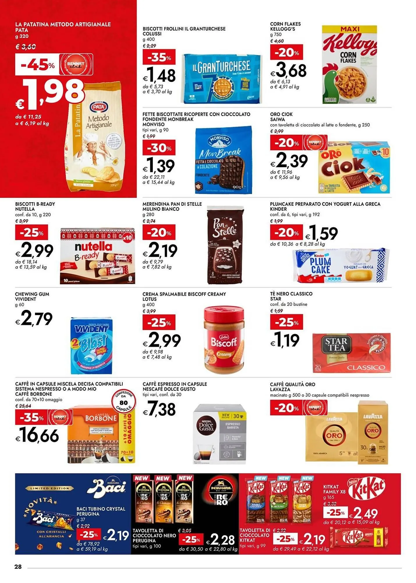 Volantino Bennet da 25 settembre a 7 ottobre di 2025 - Pagina del volantino 28