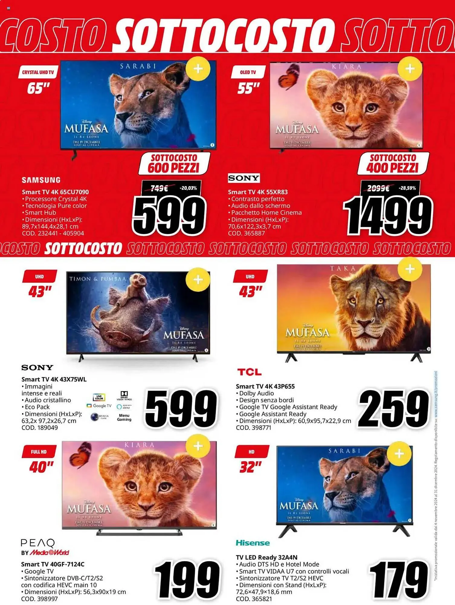 Volantino MediaWorld da 6 dicembre a 15 dicembre di 2024 - Pagina del volantino 20