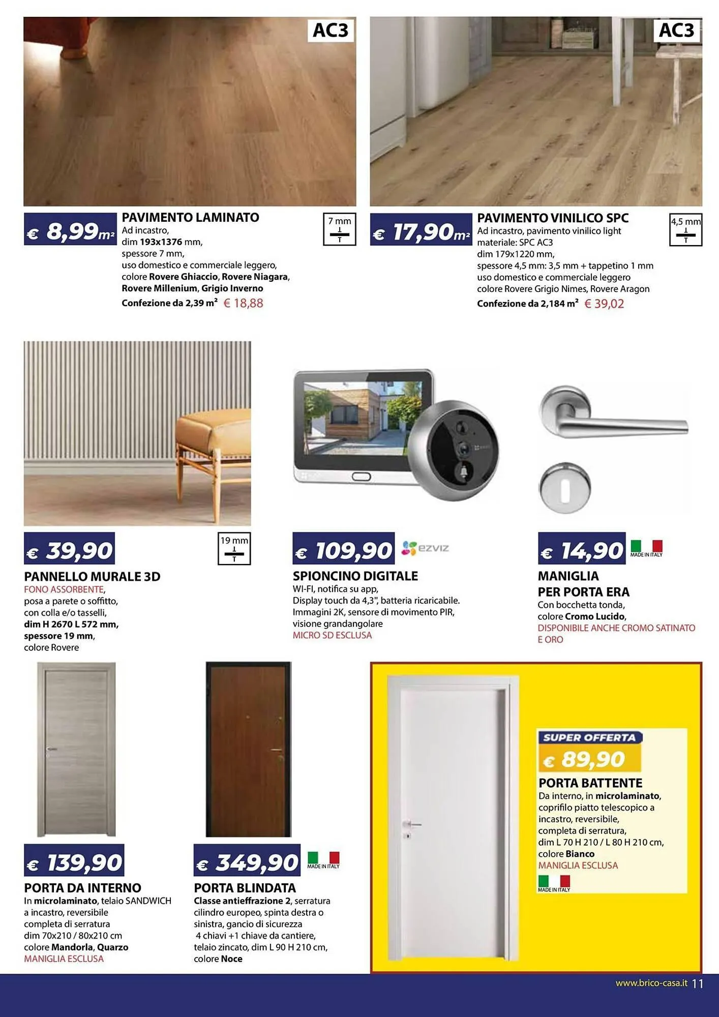 Volantino Bricocasa da 25 novembre a 7 dicembre di 2025 - Pagina del volantino 11