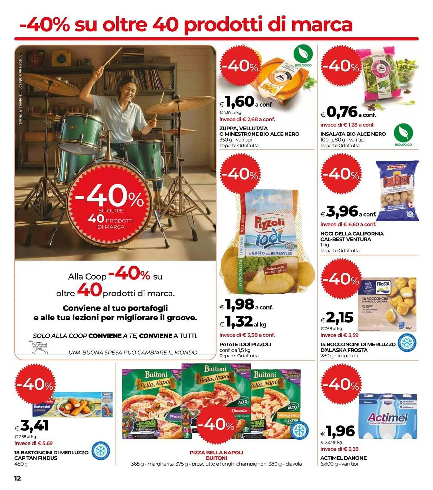 Volantino Unicoop da 12 marzo a 25 marzo di 2026 - Pagina del volantino 12