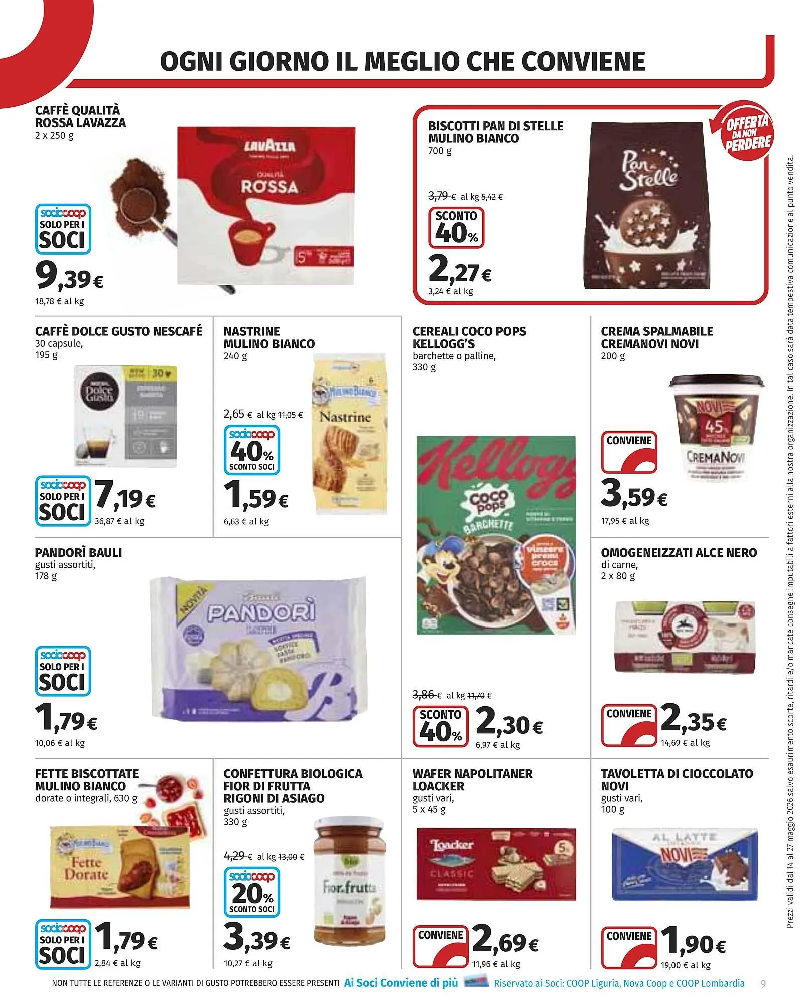 Volantino Coop da 14 maggio a 27 maggio di 2026 - Pagina del volantino 9