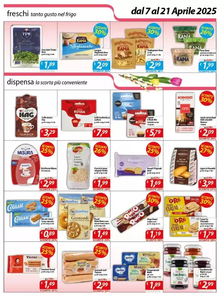 Auguriamo a tutti una serena Pasqua da 7 aprile a 21 aprile di 2025 - Pagina del volantino 5