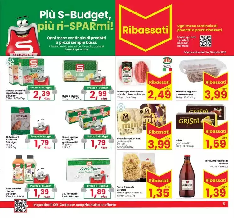 Sconti fino al 50% da 31 marzo a 9 aprile di 2025 - Pagina del volantino 5