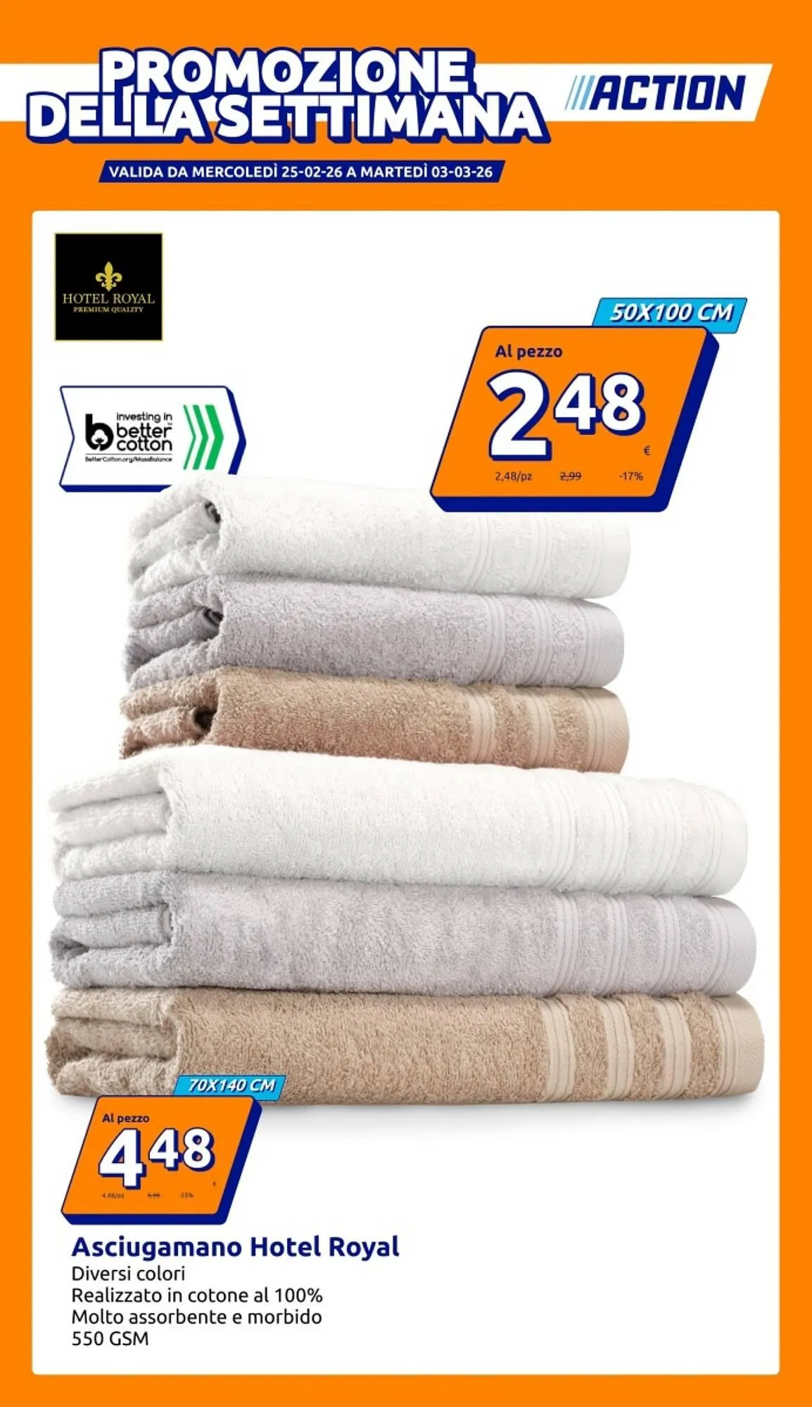 Volantino Action da 25 febbraio a 3 marzo di 2026 - Pagina del volantino 1