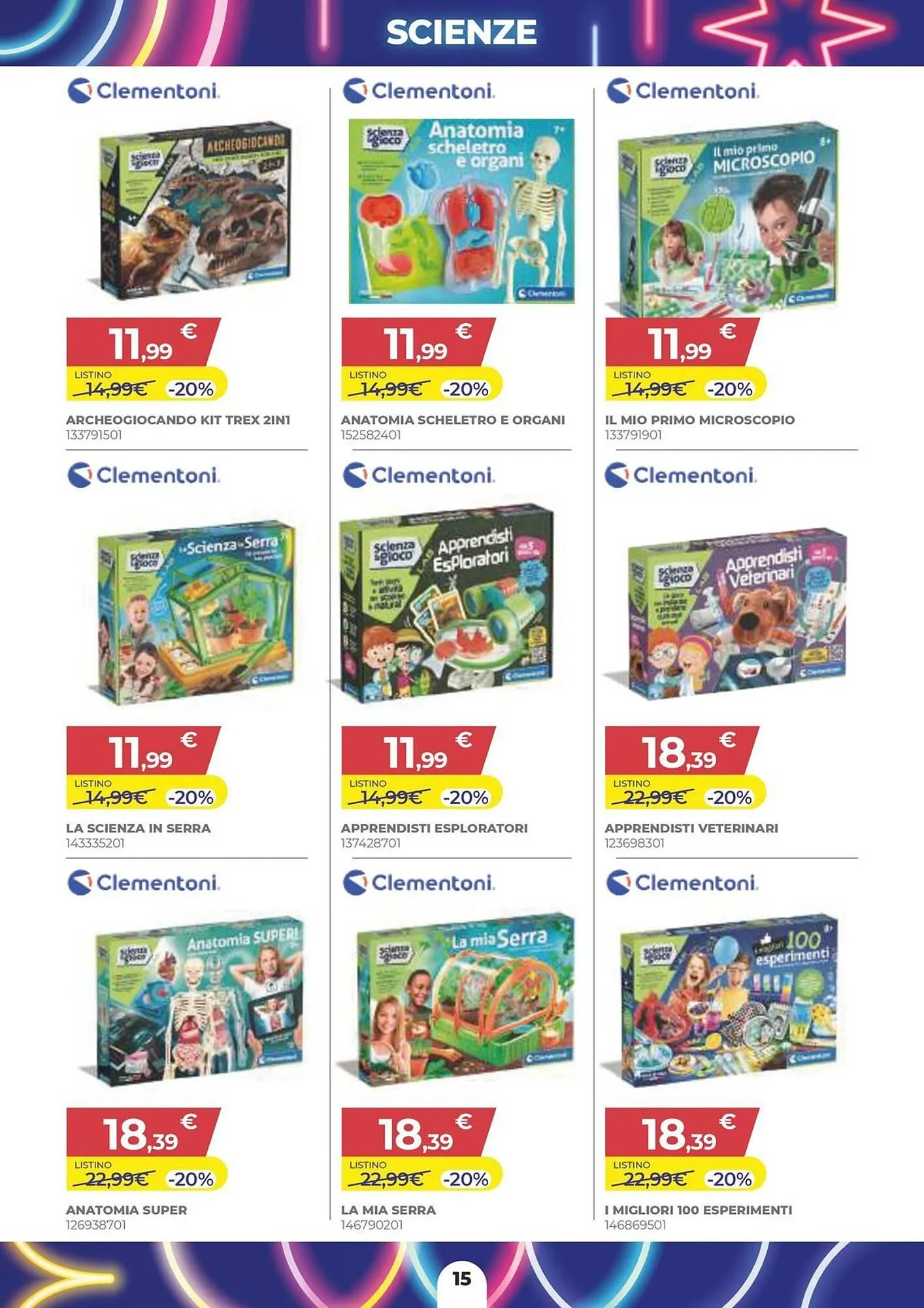 Volantino Toys Center da 28 agosto a 28 settembre di 2025 - Pagina del volantino 15